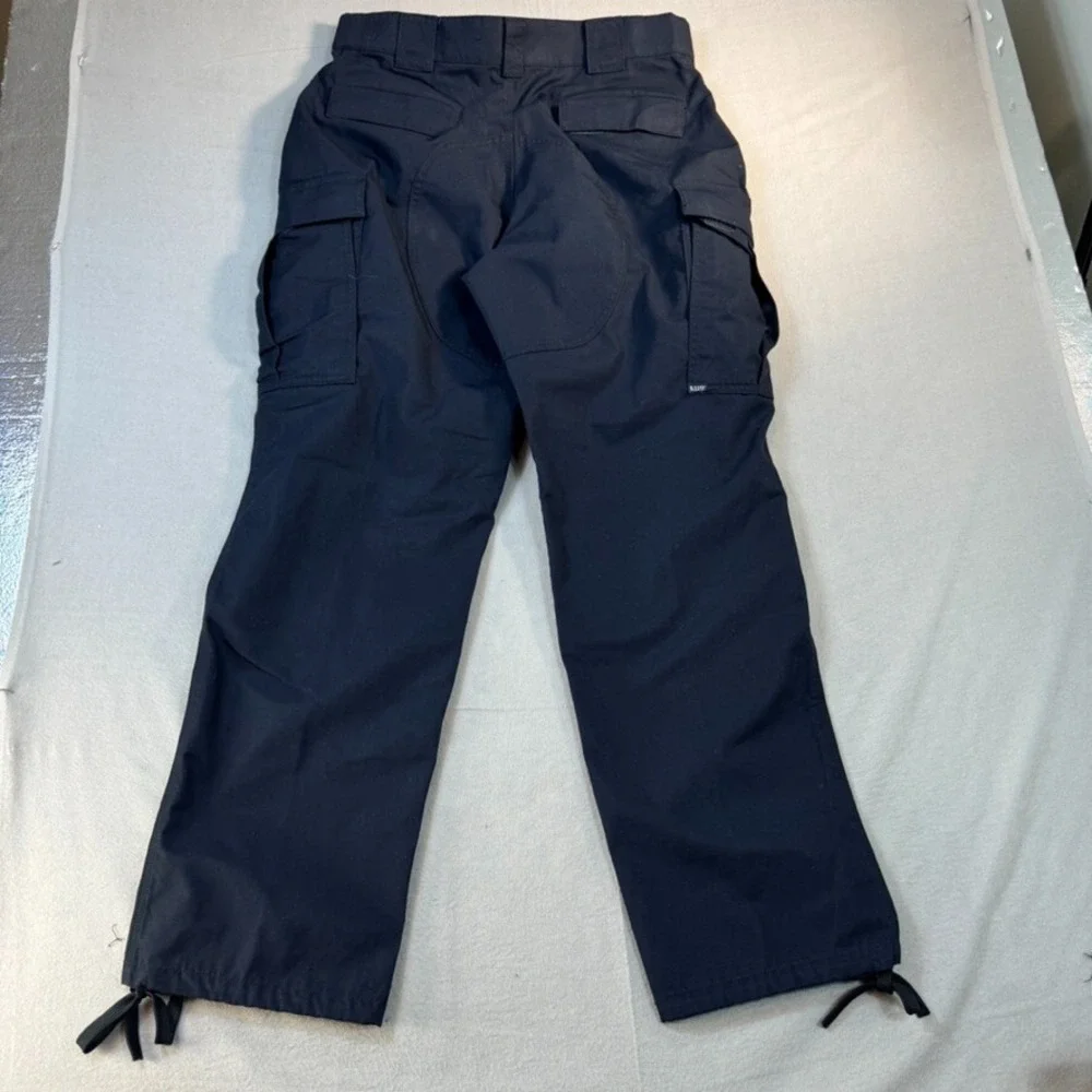 511 Tactical Cargo Pants 35-39 x 31‎ Adjustable Black Workwear Grunge
